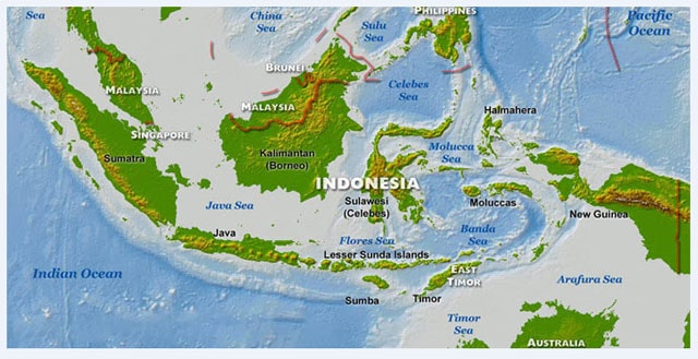 GEOGRAPHIC Location of Indonesia