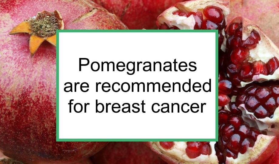 pomegranate benefits for breast cancer