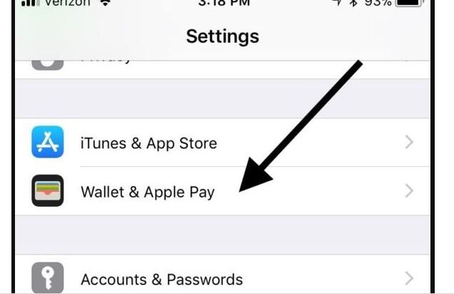 Removing Credit Card Details from Apple Pay