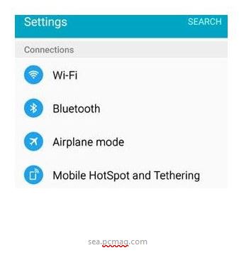 how to set up Wi-Fi hotspot on galaxy s5