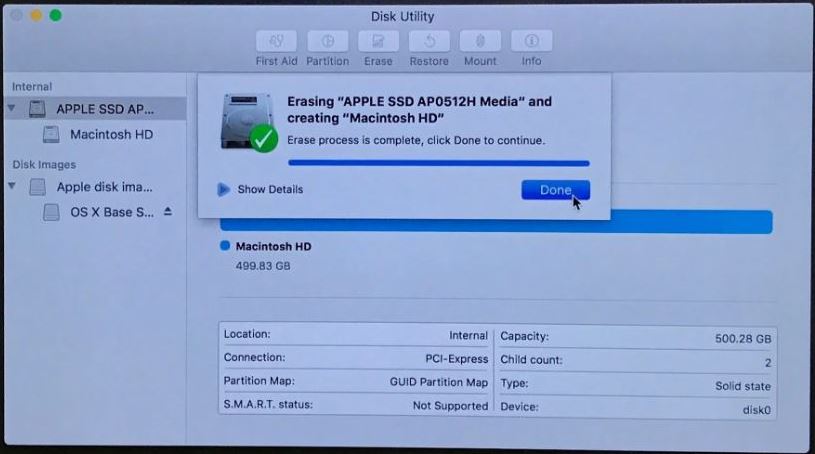 wipe macbook pro for selling