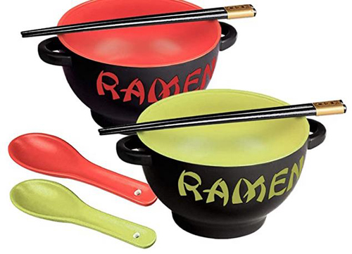 Best Ramen Bowl, World Market Japanese Ceramic Ramen Bowl Set