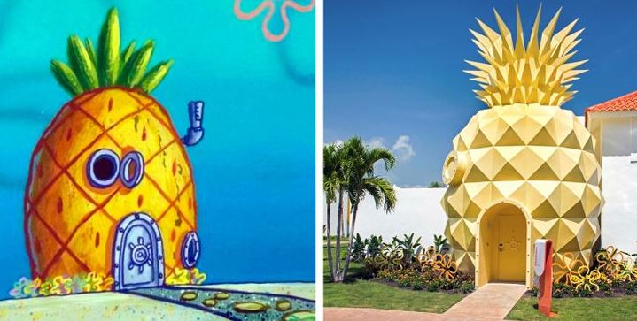 SpongeBob's pineapple house