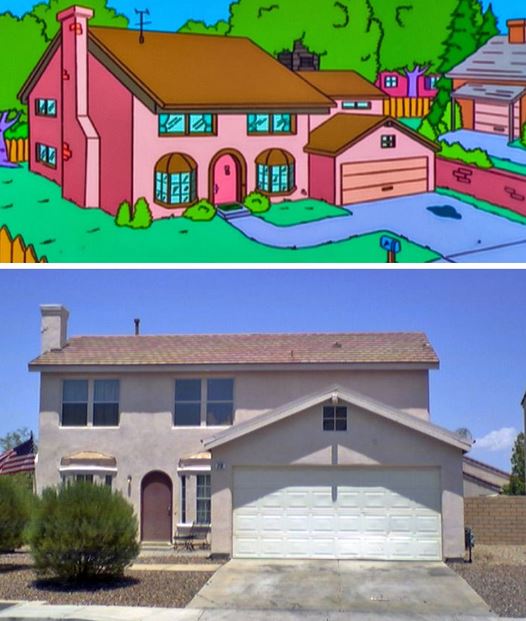 The Simpsons' house