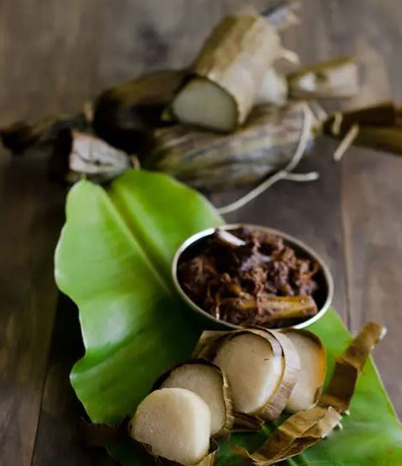 Banana Leaf Rice, Malaysian food recipe