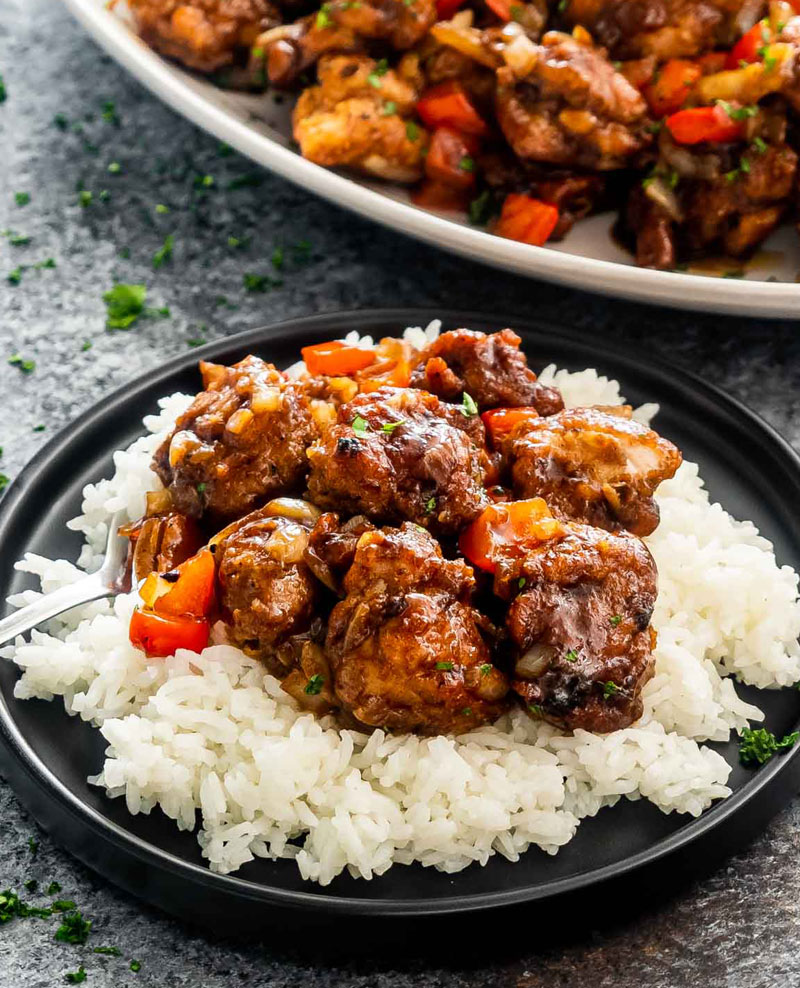 Black Pepper Chicken, best malaysia food recipes
