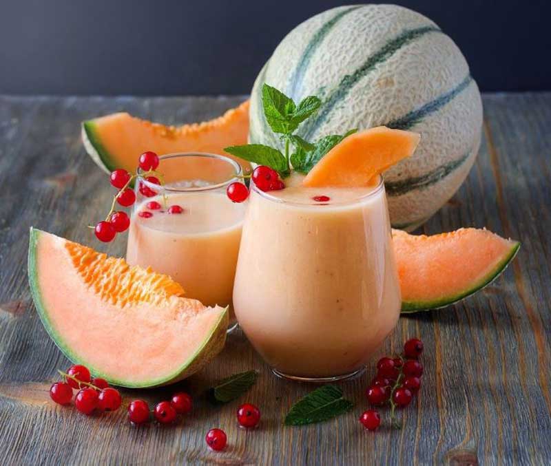 Cantaloupe as heart healthy diet