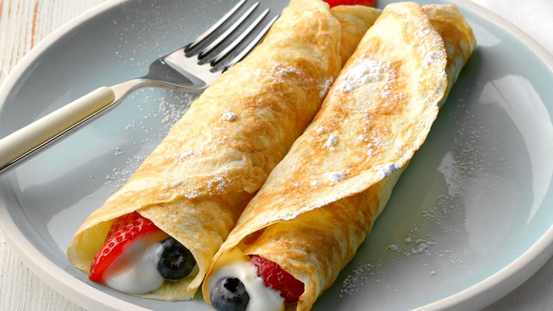 Crepes the street food that popular in America