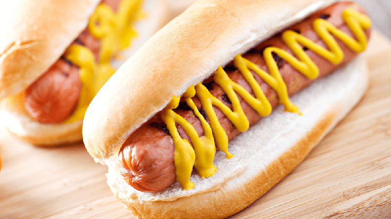 Hot Dogs, one of street food in America
