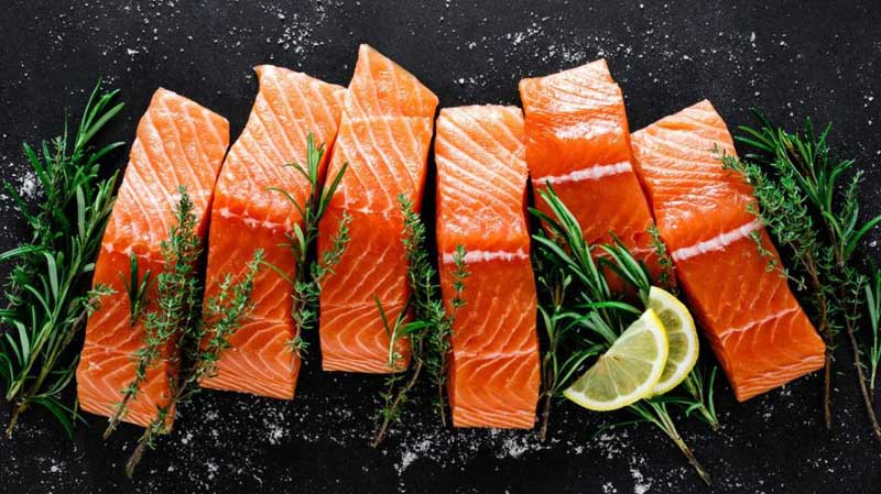 Salmon, fish for heart health