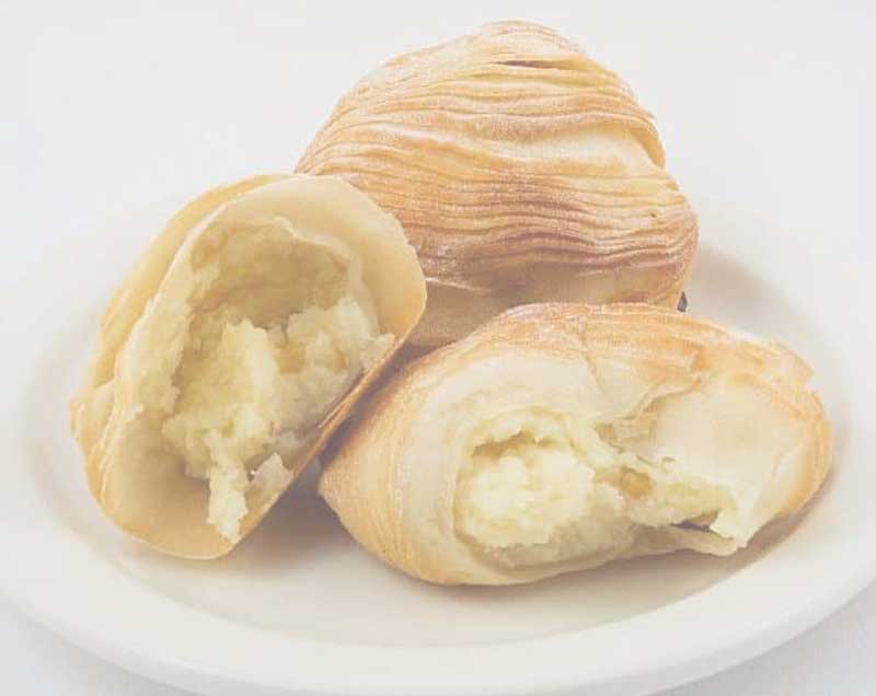Puff pastry filling