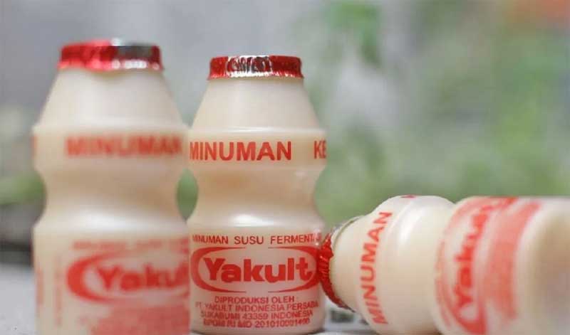Yakult is Healthy Probiotic drinks