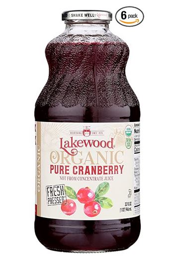 Lakewood Organic Pure Cranberry Juice, best cranberry juices