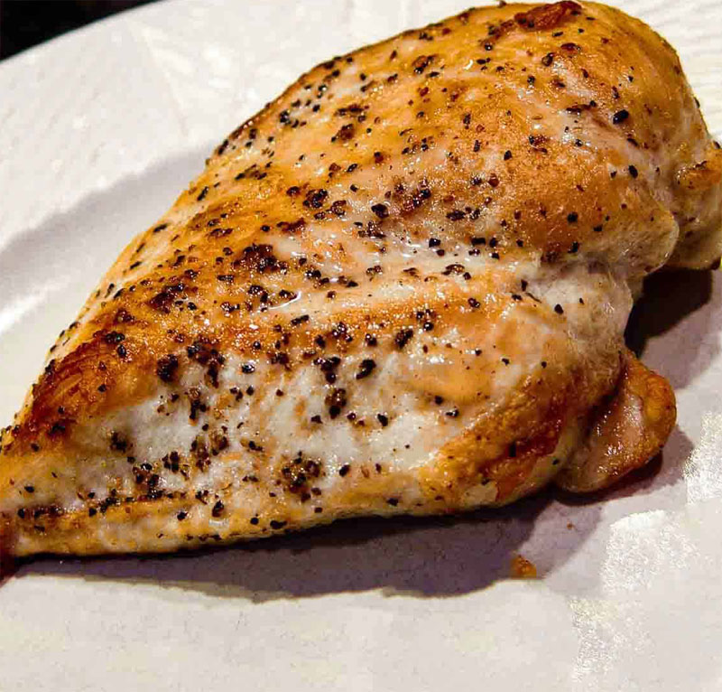 Chicken breast as high protein foods