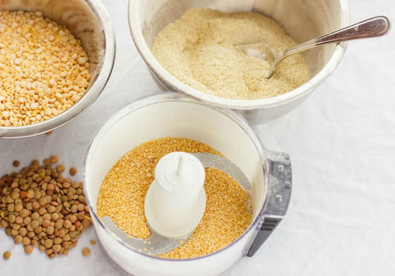 How to Make Lentils Flour