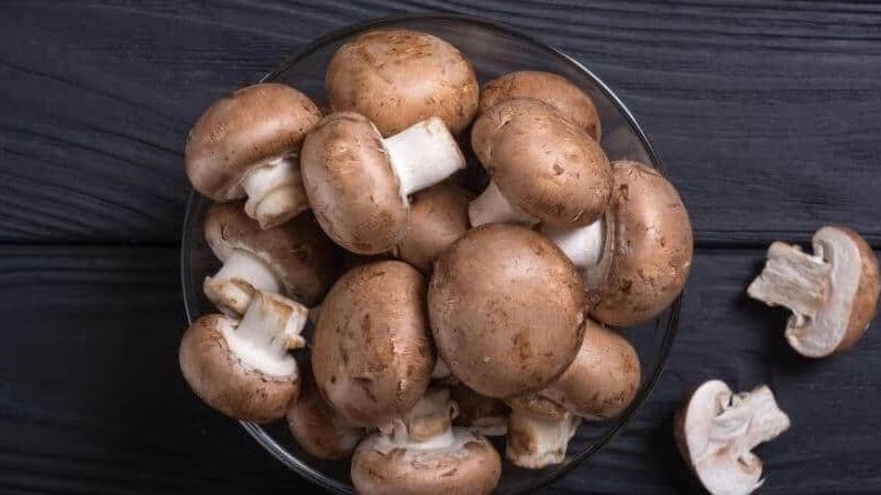 Mushrooms as substitute for prosciutto for vegetarian or vegan