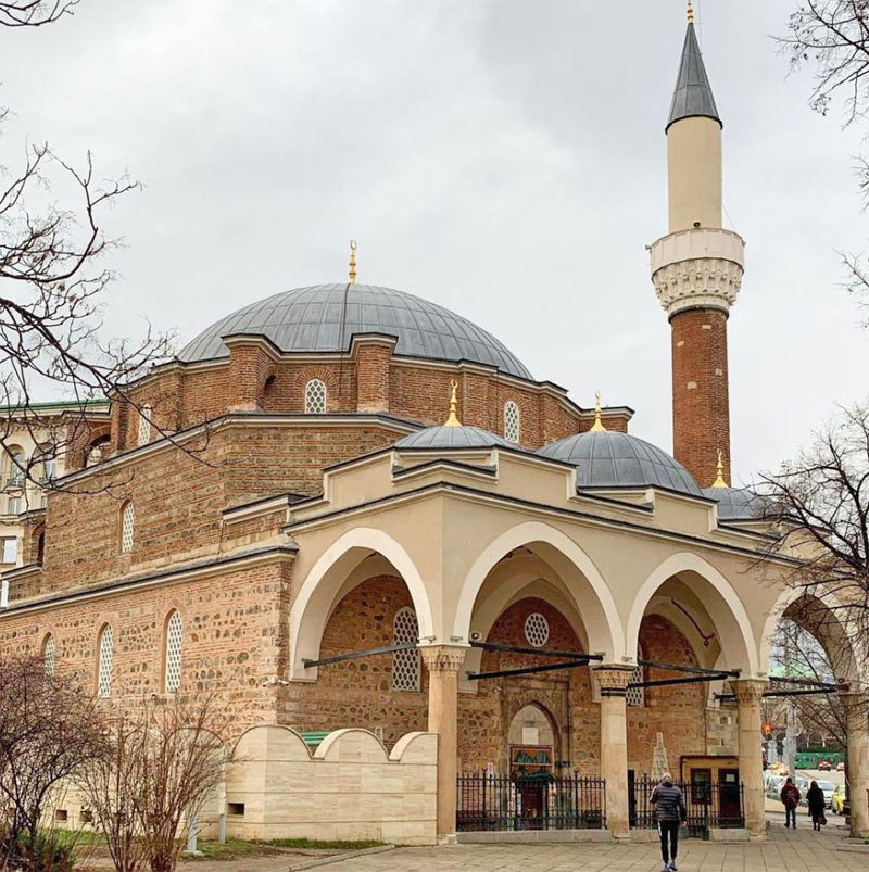 Banya Bashi Mosque, landmark of Sofia 