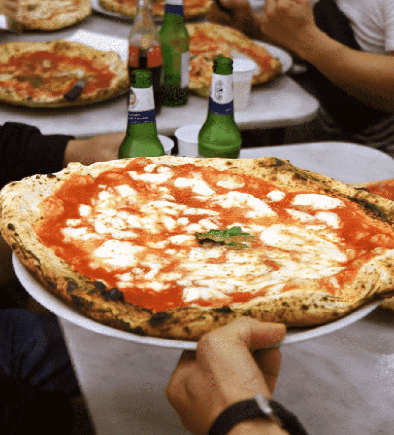 L'Antica Pizzeria da Michele has the Best Pizza in Naples. the 1 world best Pizza