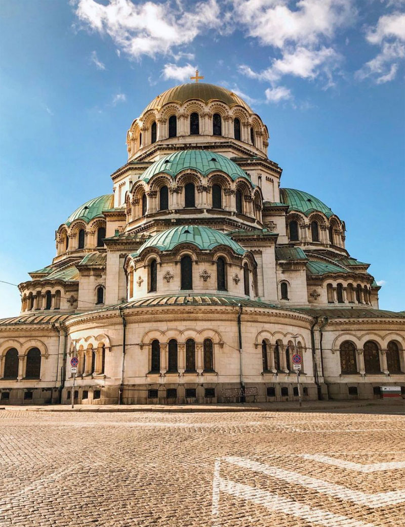 St. Alexander Nevski Cathedral, landmark of Sofia